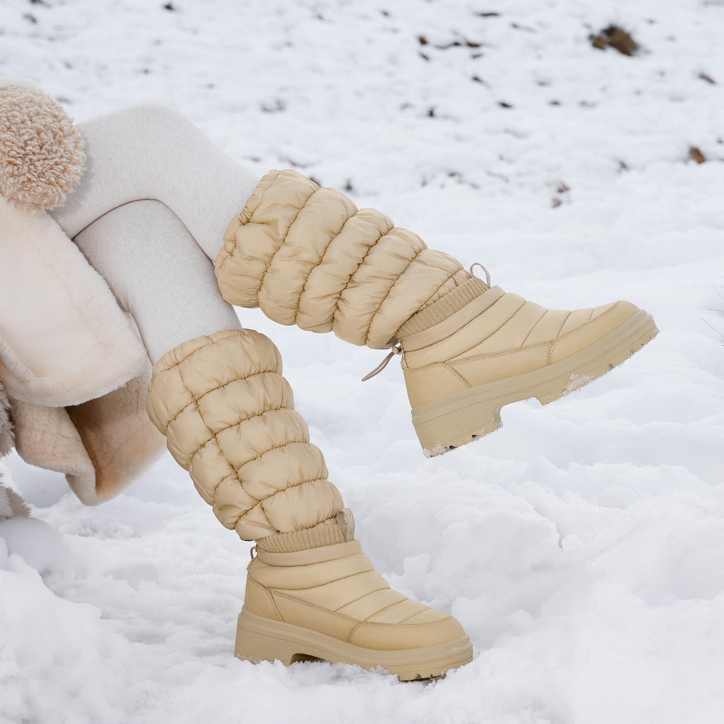 Puff Leg Warmers