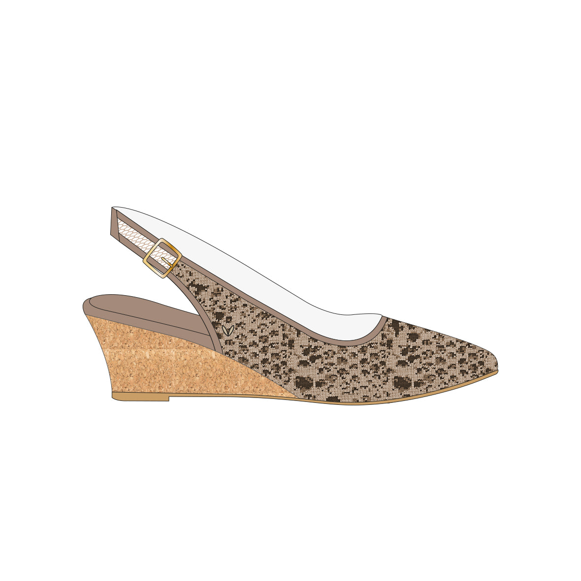 Tamia Slingback Wedge Pro