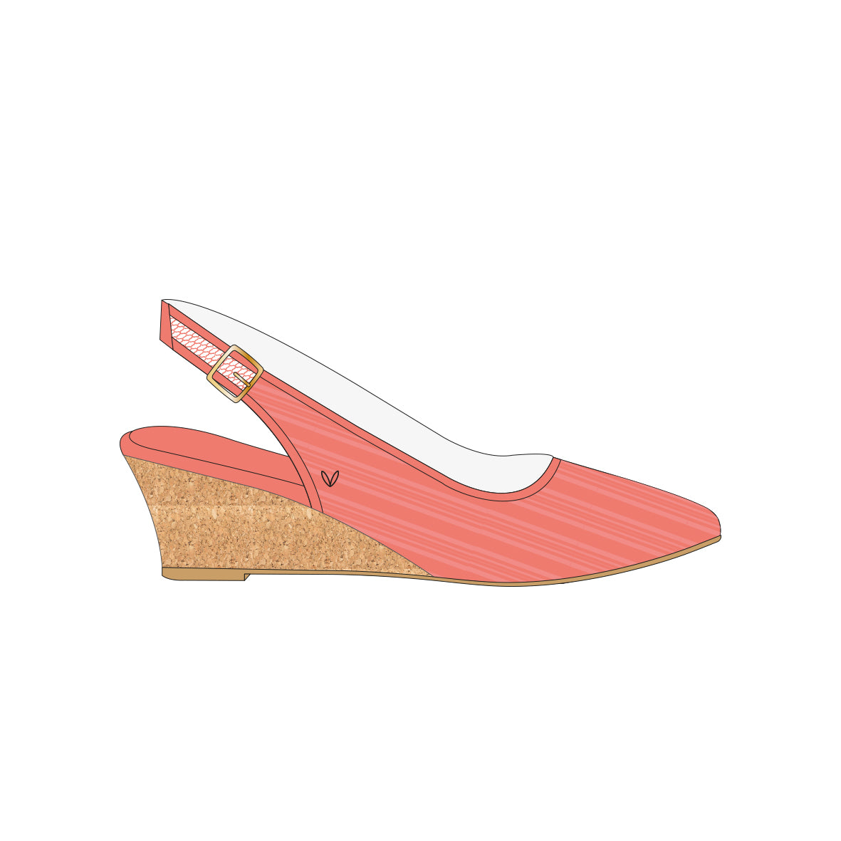 Tamia Slingback Wedge Pro