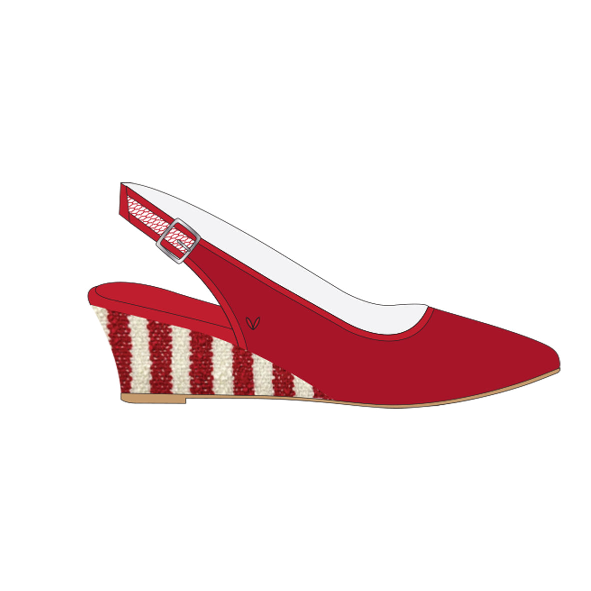 Tamia Slingback Wedge Pro