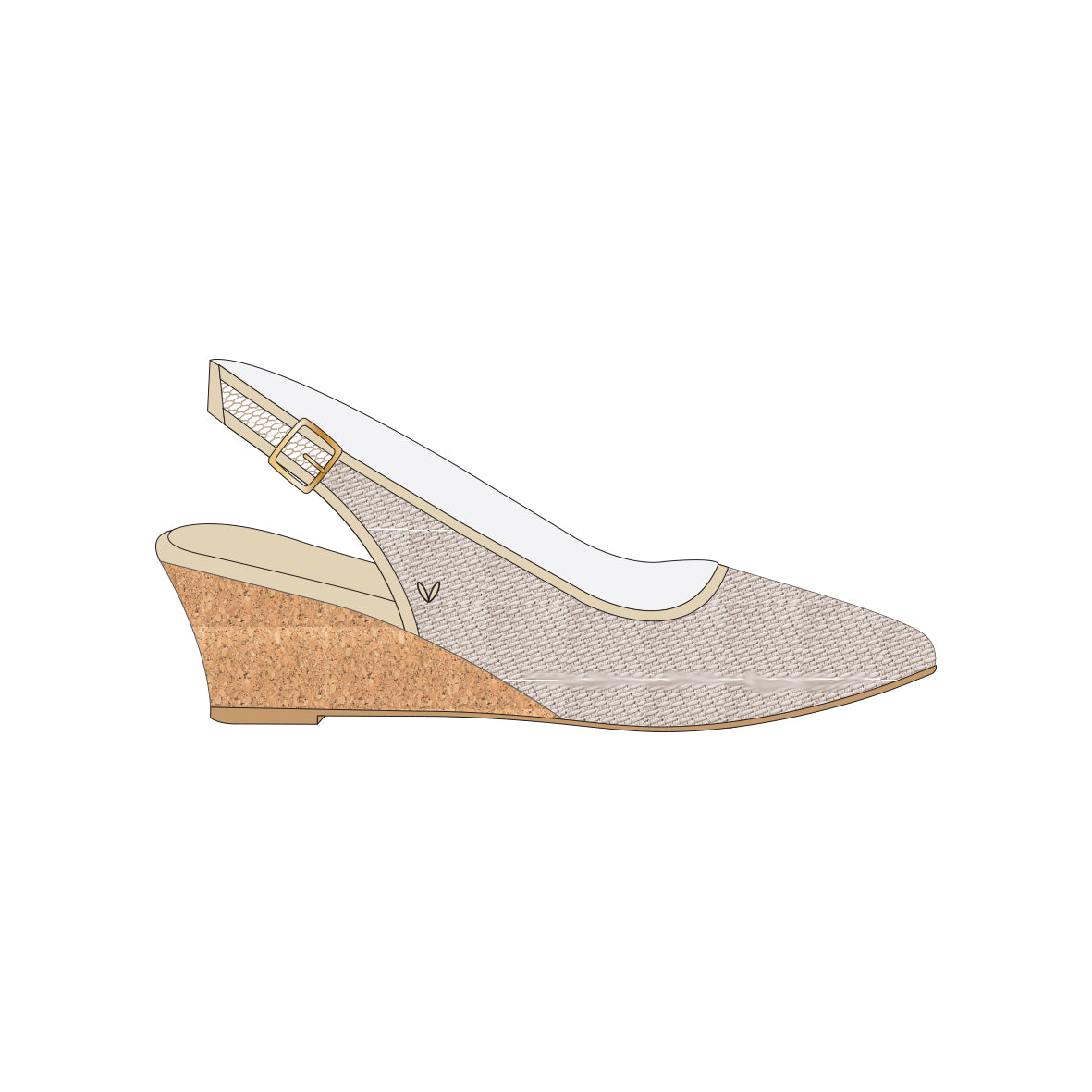 Tamia Slingback Wedge Pro