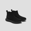 VIVAIA 발수성 스니커즈 슬라이더 부츠 Urban Boots 솔리드 블랙