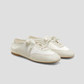VIVAIA 레이스업 새틴 스니커리나 Cristina[Sneakerina] 크림 아이보리