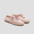VIVAIA 레이스업 새틴 스니커리나 Cristina[Sneakerina] 피치 핑크