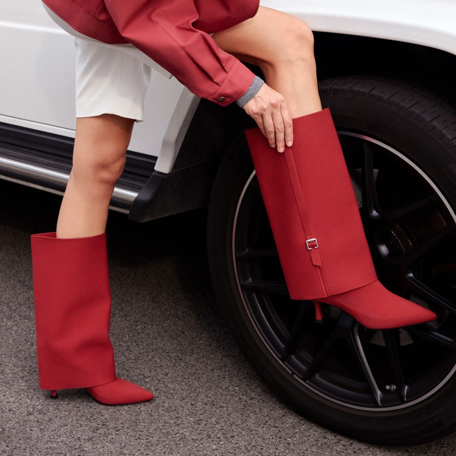 Knitted Sleeve Leg Warmers