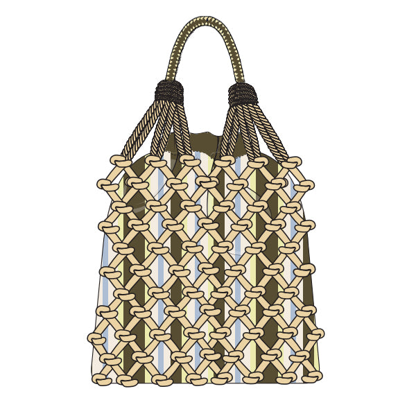 코튼 로프 네트 토트백 (Anila)