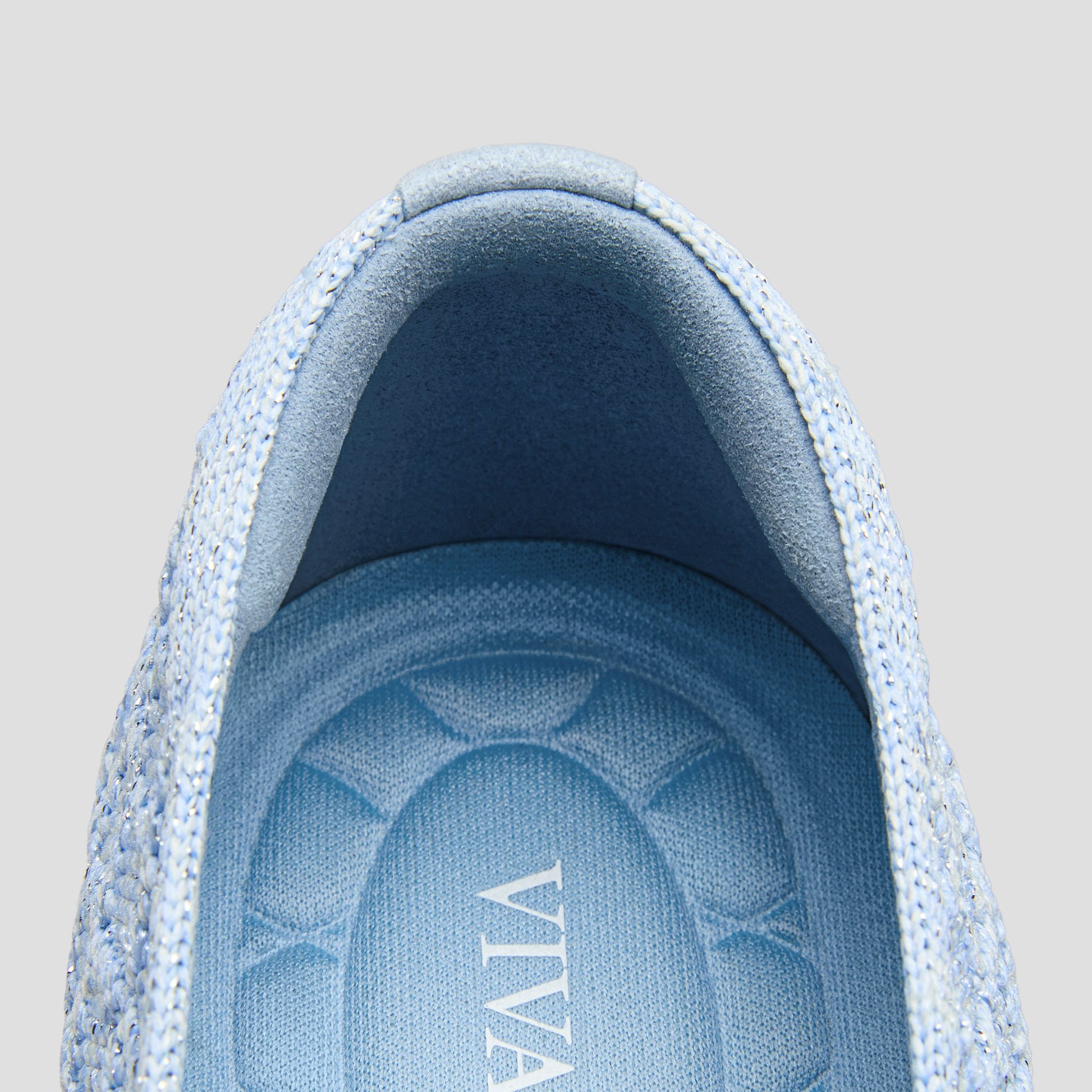 VIVAIA Margot 3.0 블루 애프리콧 퀼트 제품 디테일