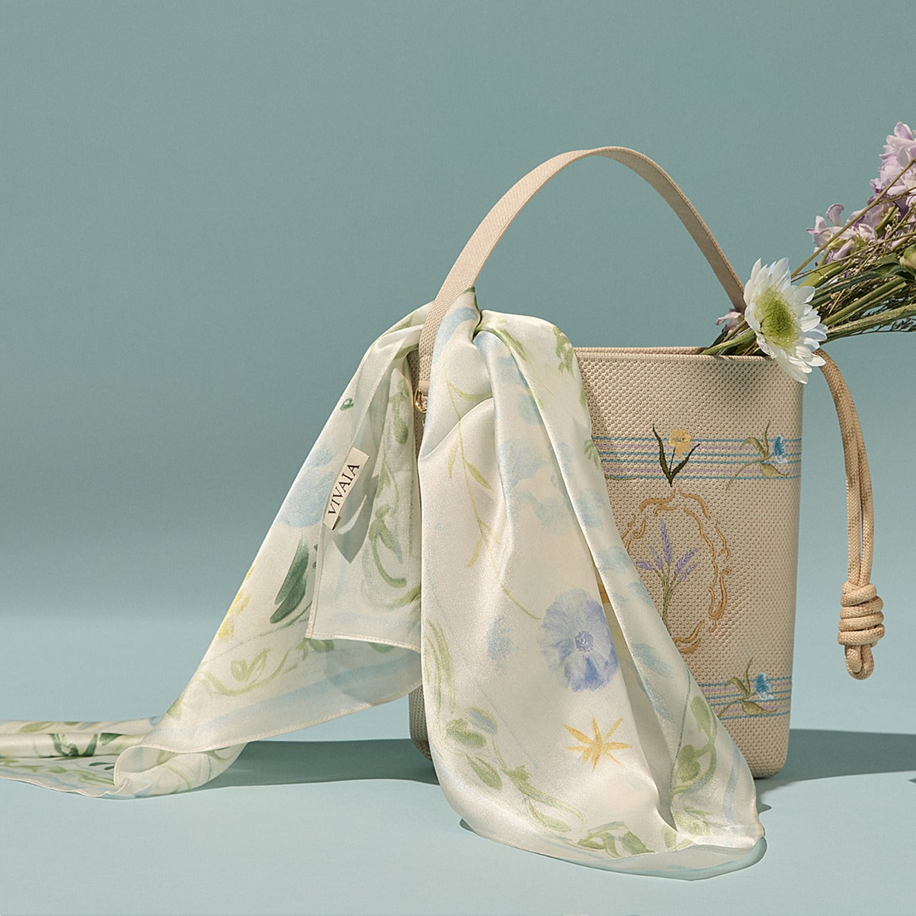 실크 스카프 (ALIZEE)