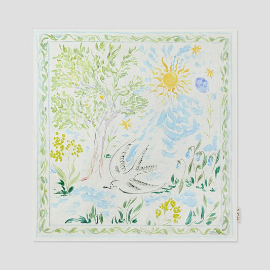 실크 스카프 (ALIZEE)